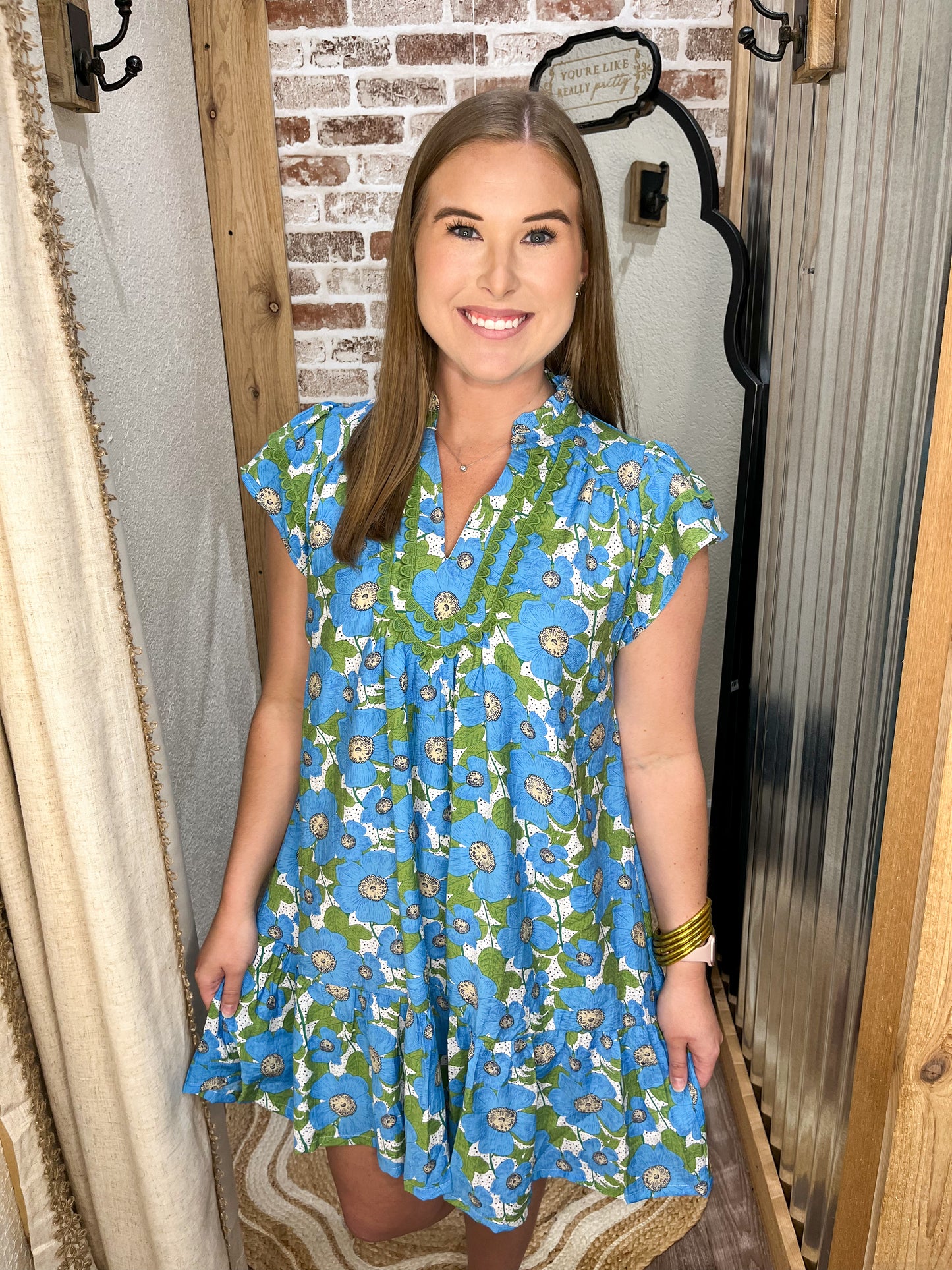 Blue Daisy Dreams Dress
