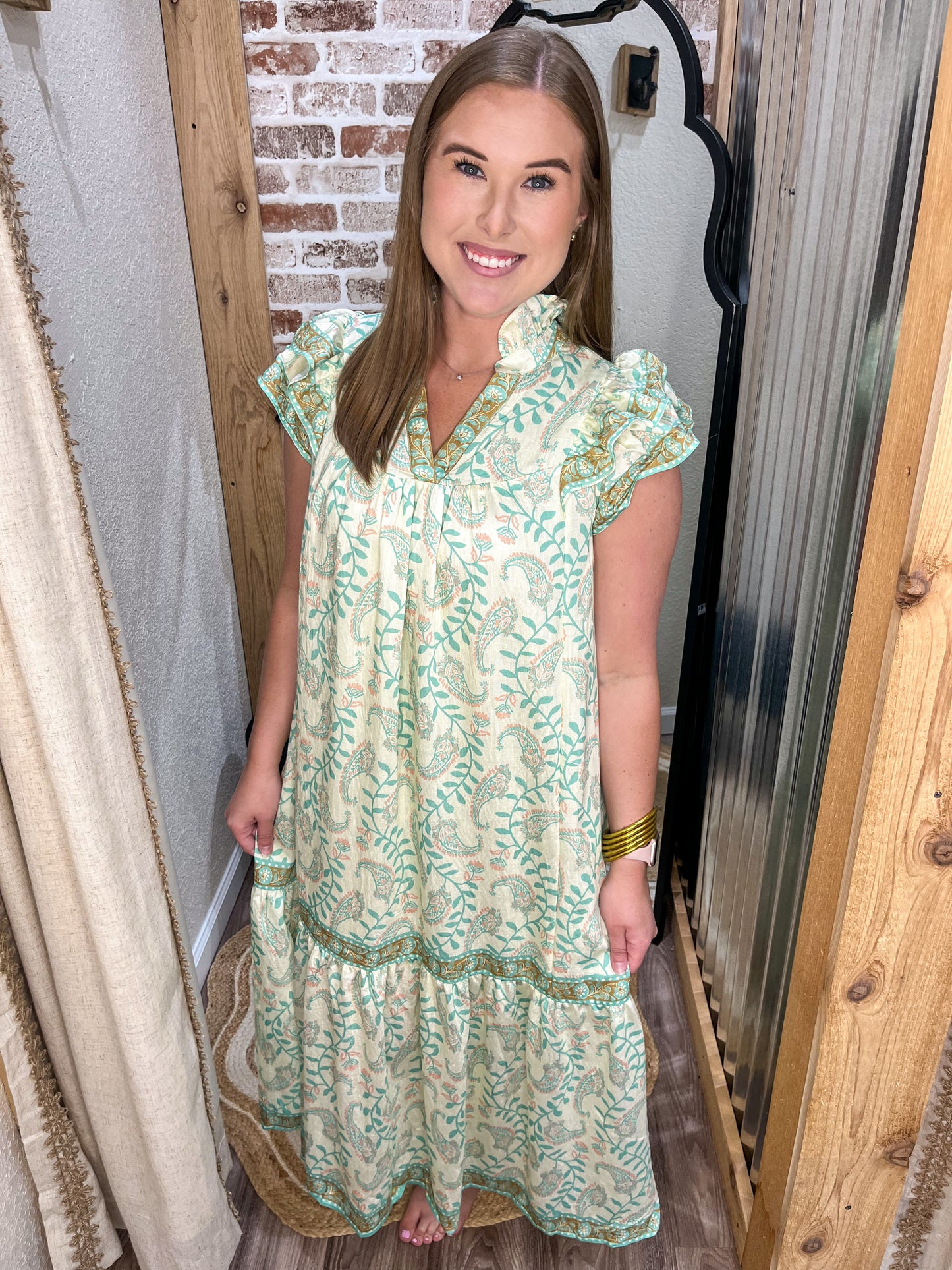Sunset Petal Dress