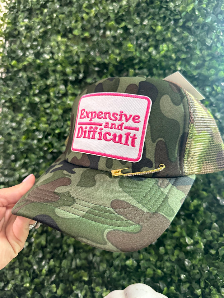 Expensive and Difficult Trucker Hat