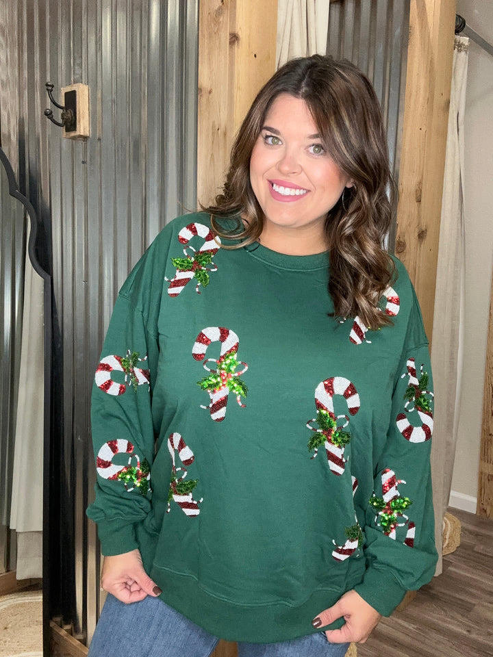 Candy Cane Lane Sweatshirt