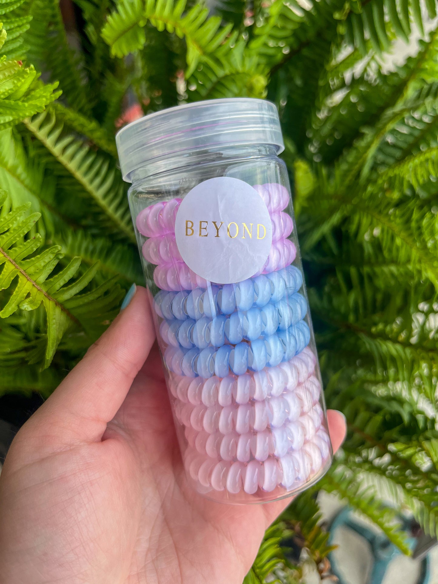 10 Piece Spiral Hair Tie Set