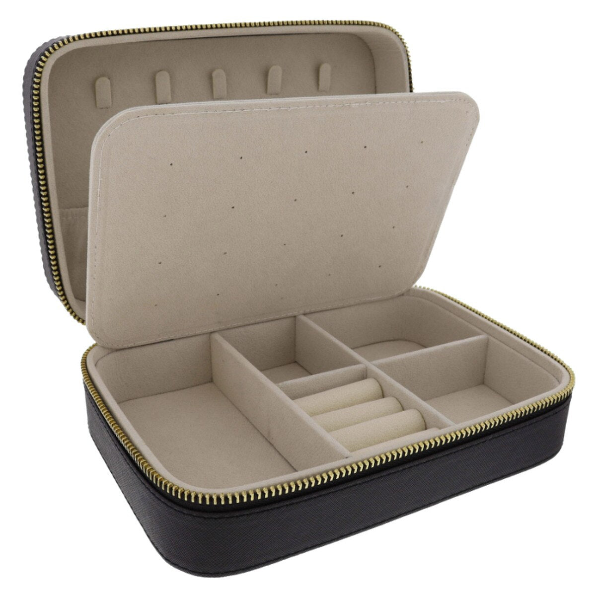 Black Jewelry Travel Case