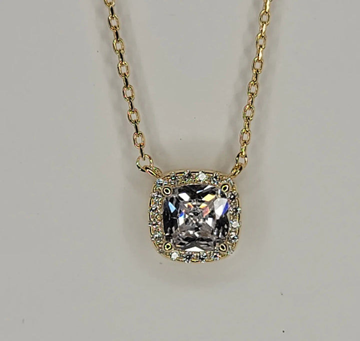 Cubic Baguette Necklace