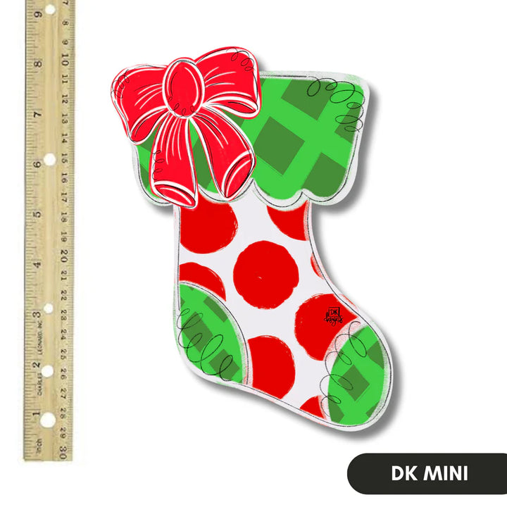 Stocking | Christmas Door Hanger Mini