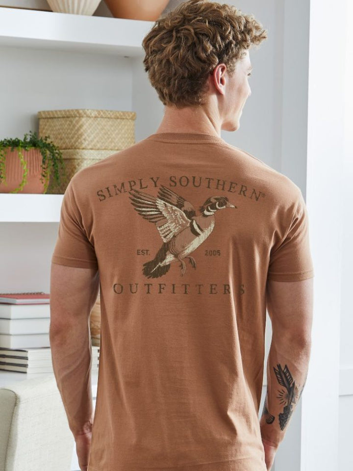 Simply Southern Men's Wood Duck T-shirt