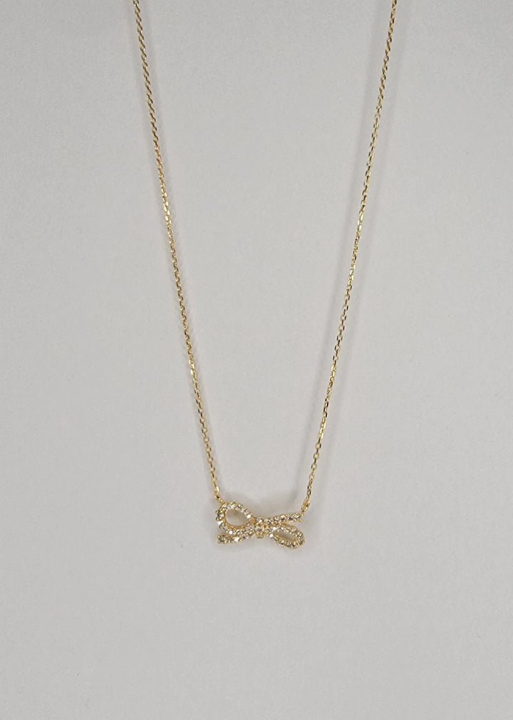 Bow Necklace