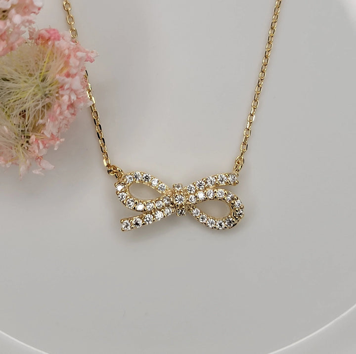 Bow Necklace
