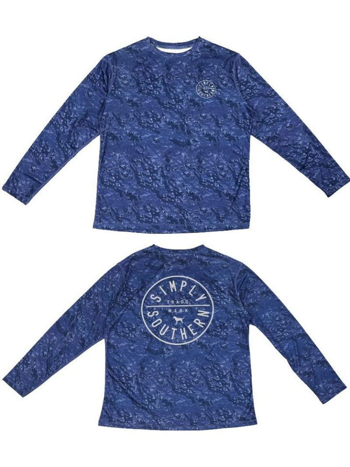 Simply Southern Rash Guard Logo - Long Sleeve