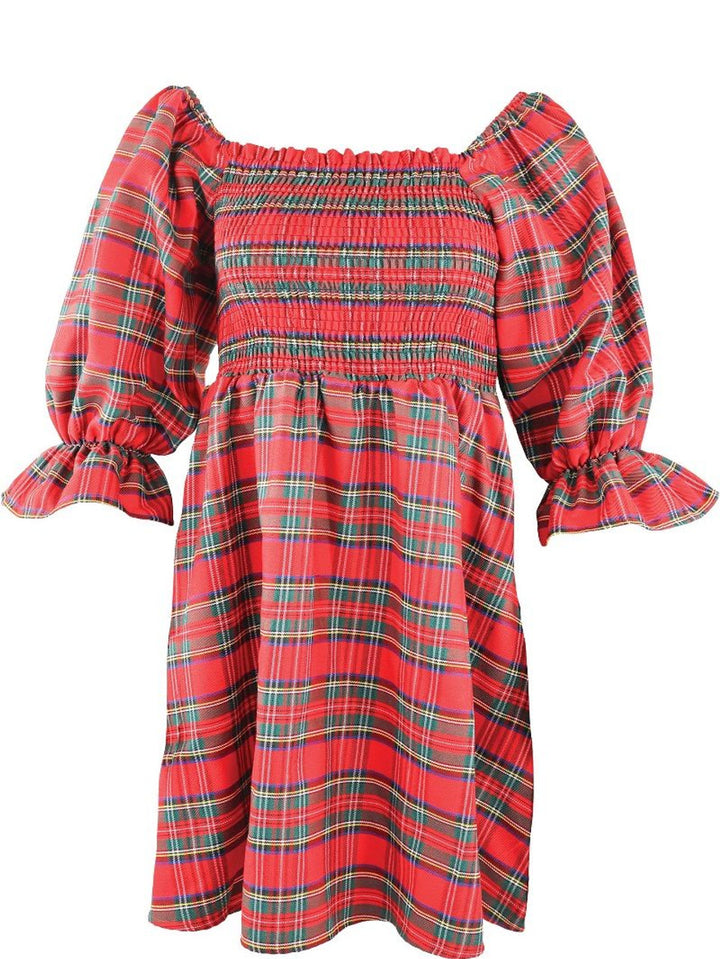 Simply Southern Dress - Holiday Plaid