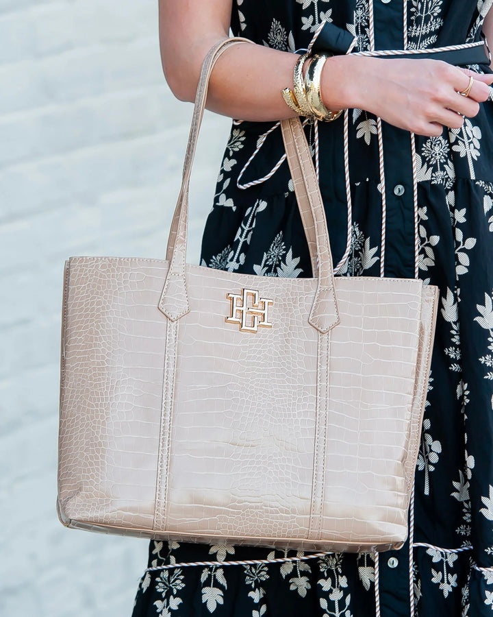 Heath Tote Bag| Latte