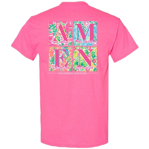 SC Classic Pattern Square Amen T-Shirt