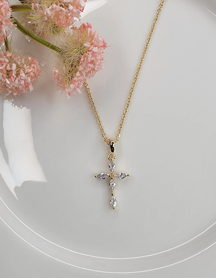Love & Faith Cross Necklace