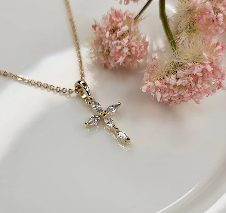 Love & Faith Cross Necklace