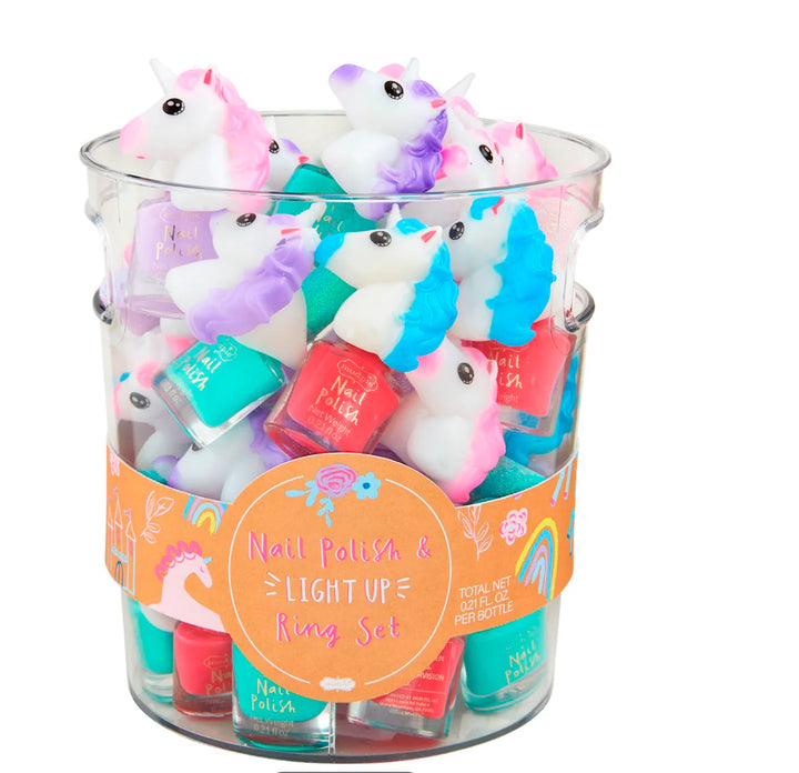 UNICORN NAIL POLISH & RING SET