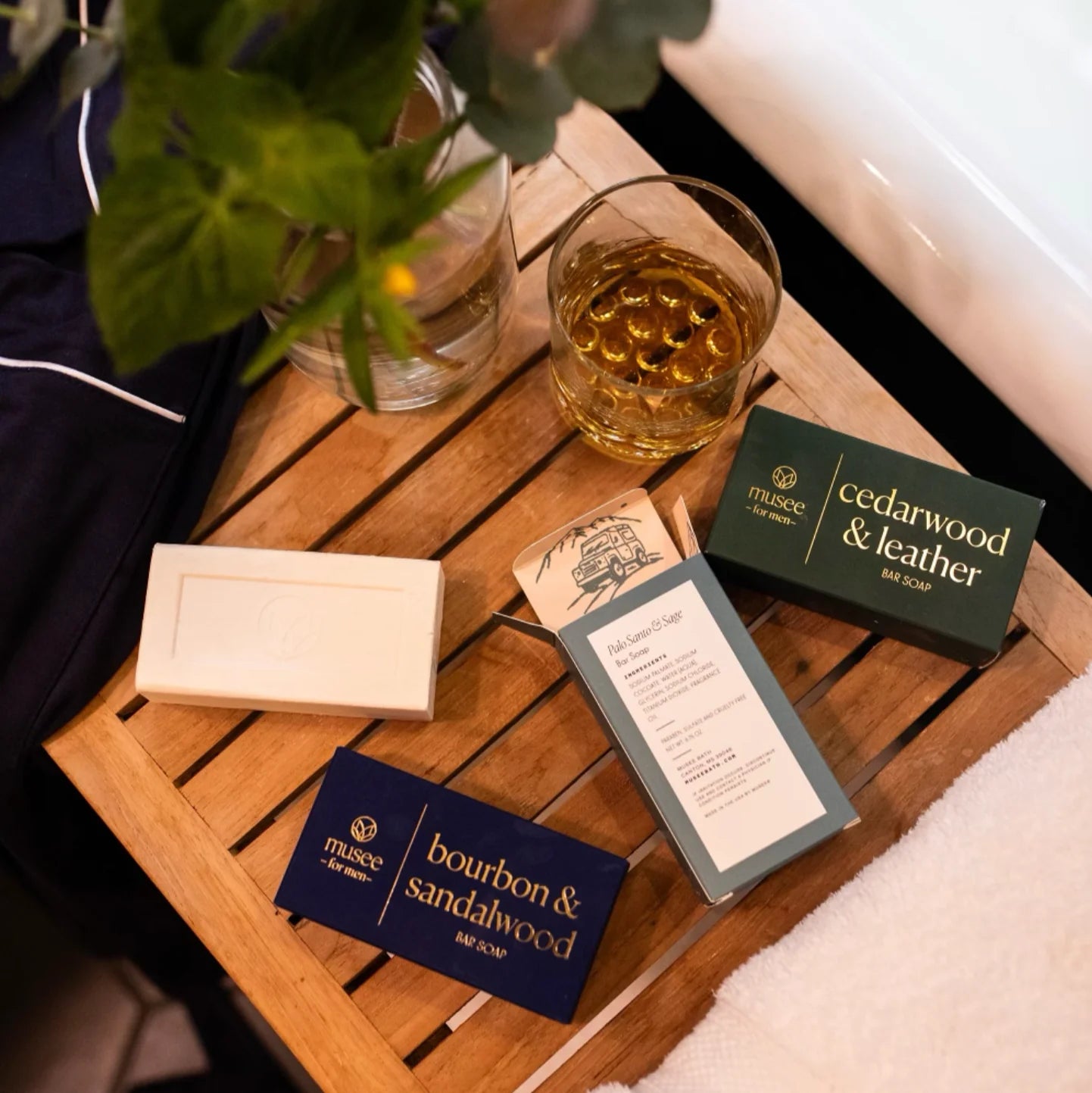 Cedarwood & Leather Bar Soap