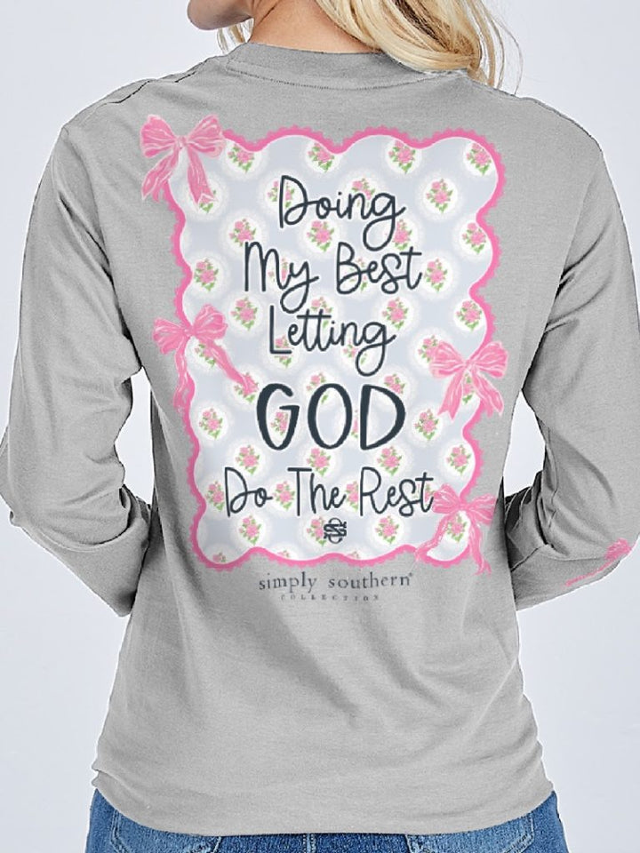 Let God Do the Rest Simply Southern T-shirt| Youth