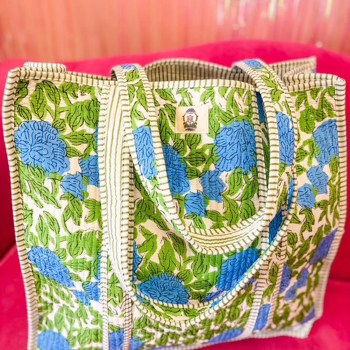 Charleston | Large Quilted Tote Bag