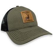 Deer Leather Patch Hat