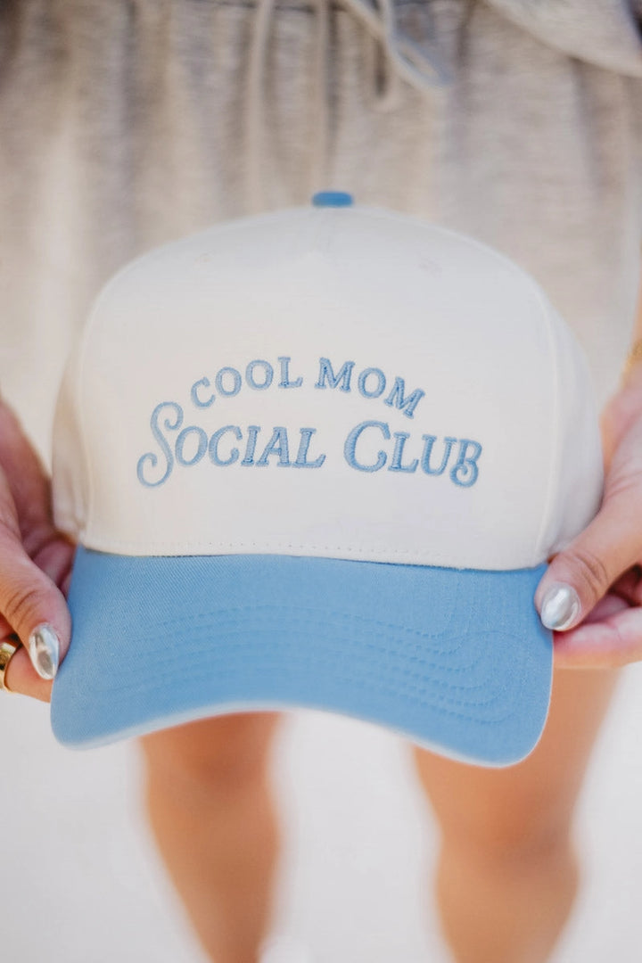Cool Mom Social Club Retro Two-Toned Hat