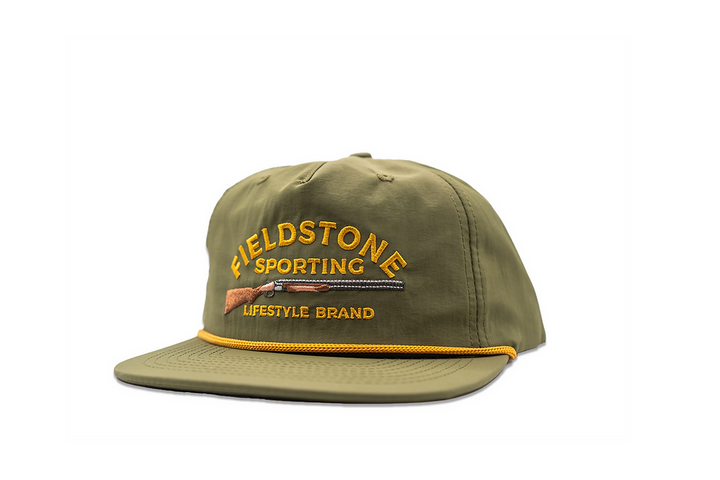 Green Shot Gun Rope Hat