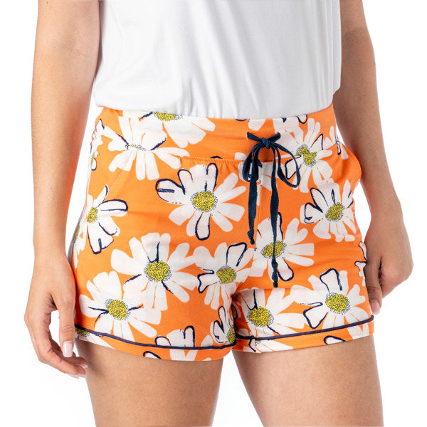 Lazy Daisy Lounge Shorts | Hello Mello Loungewear