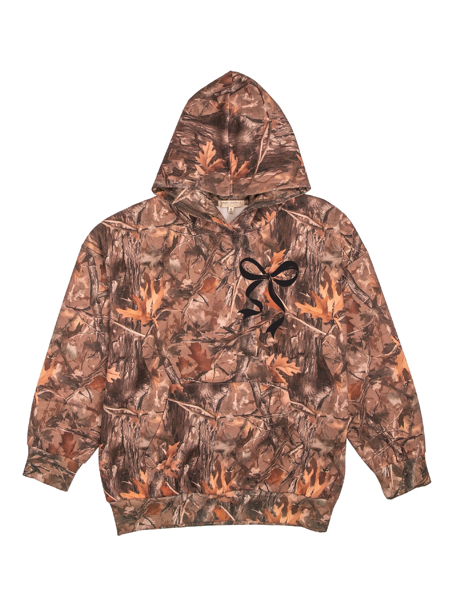 Simply Southern Camo Bow Sweatshirt