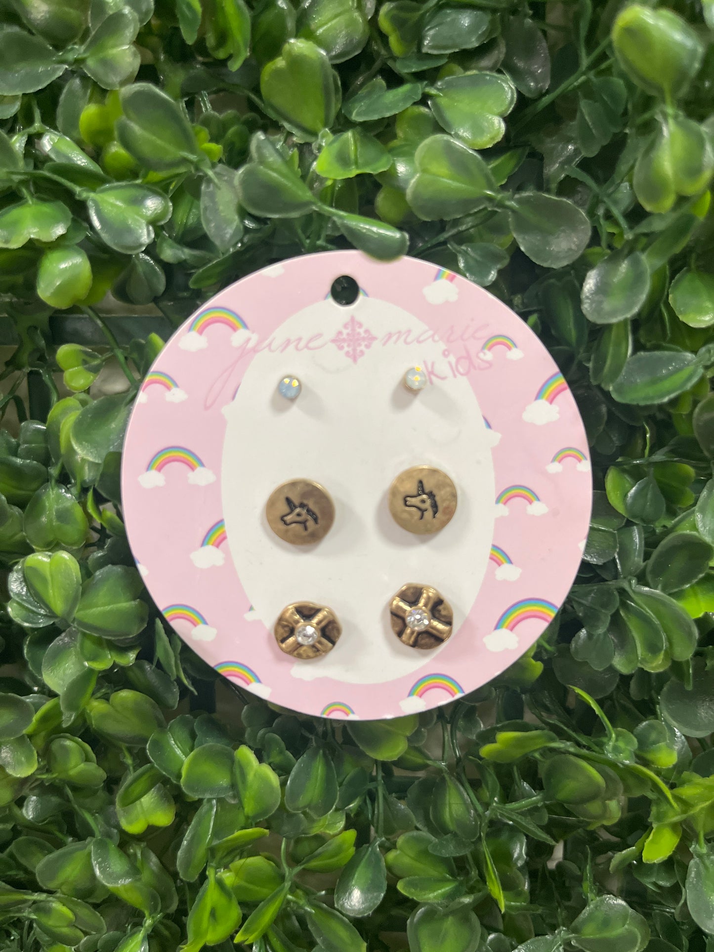 Little Girl Stud Earrings Set