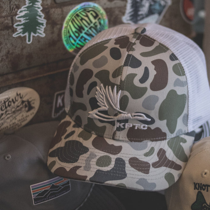 Mallard - Trucker Hat - Snow Camo
