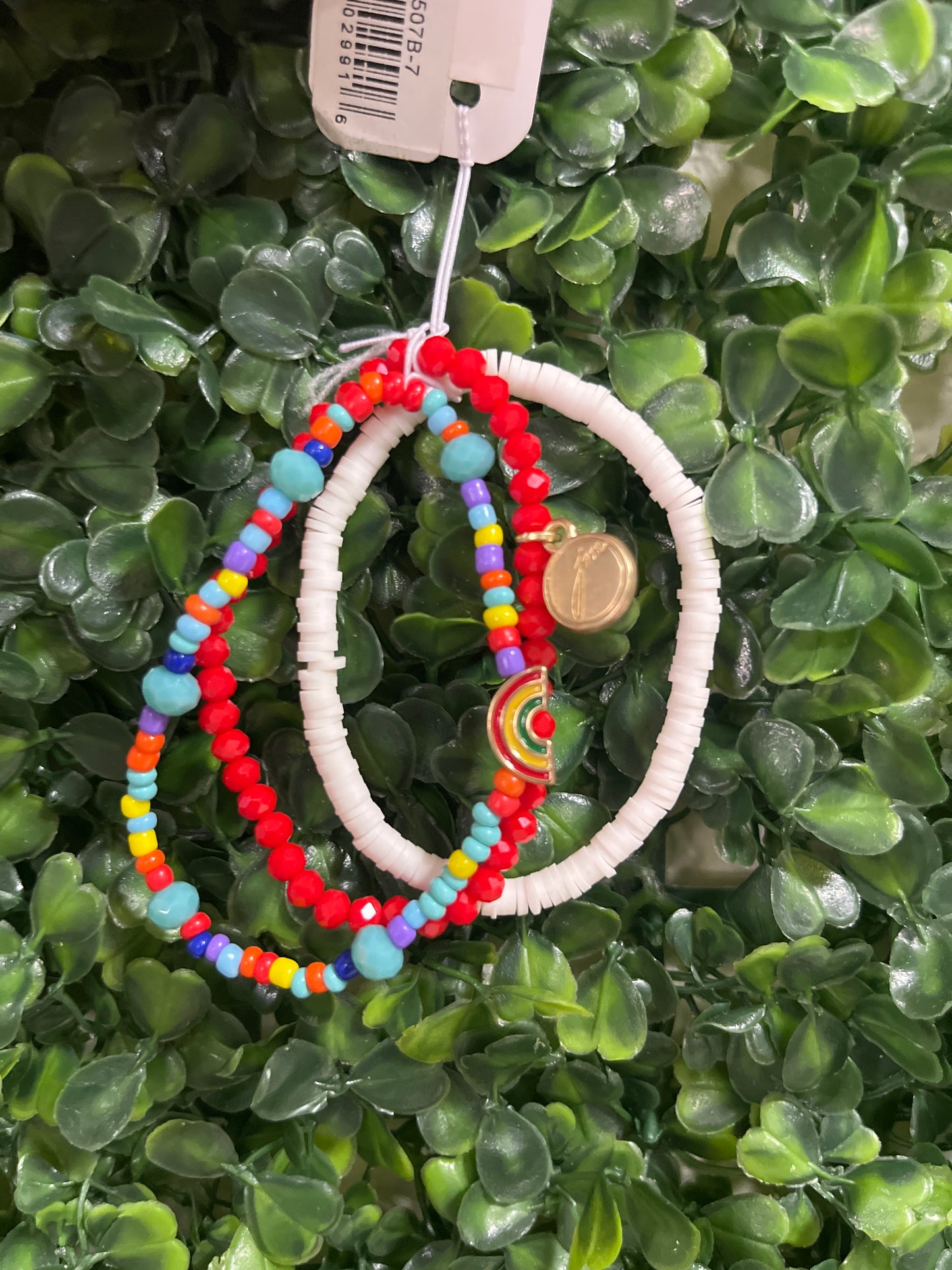 Kids Set of 3 Multi Rainbow Bracelet