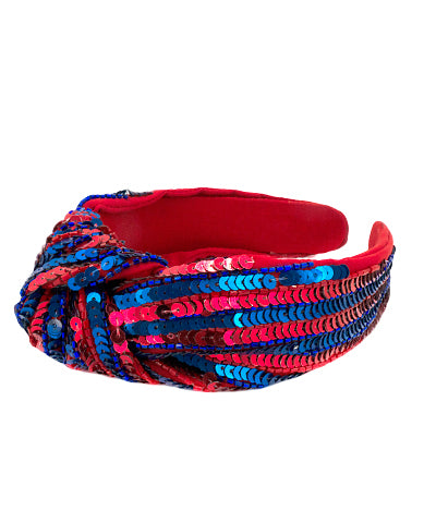 Patriotic Sequin Headband