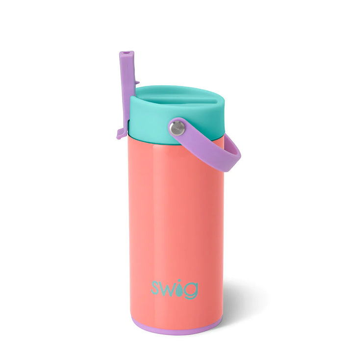Coral Crush Flip + Sip Slim Tumbler (12oz)