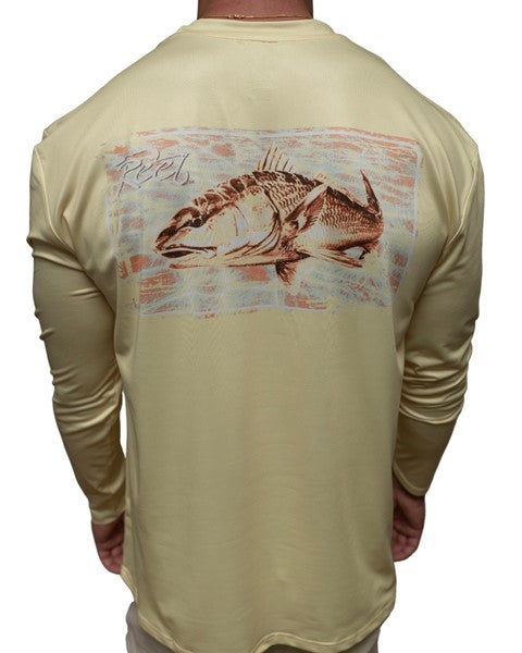 Pastel Redfish Short Sleeve Performance Shirt