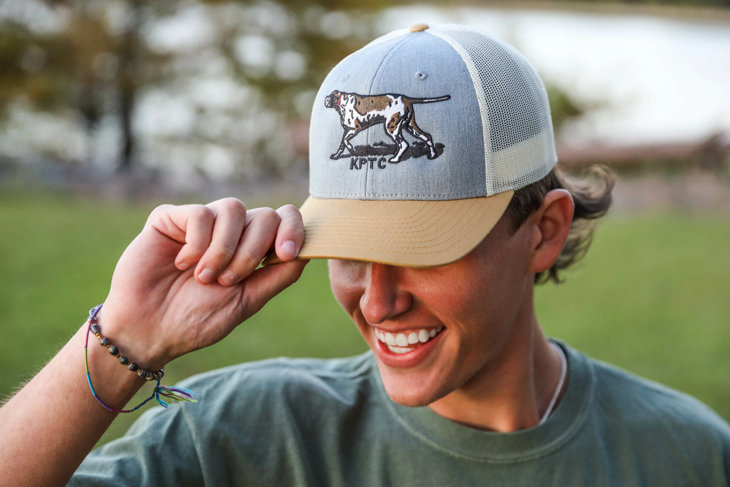 Pointer Tri Color Trucker Hat