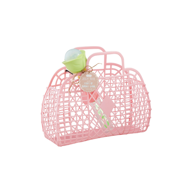 Jelly Tote and Bubble Wand Combo