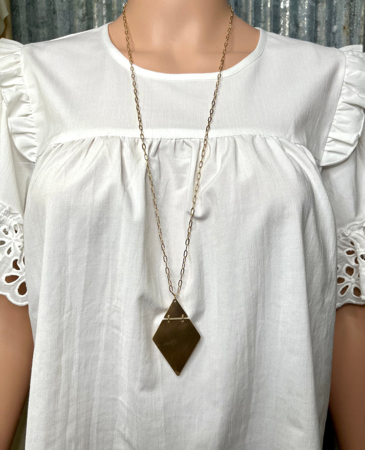 Diamond Shaped Necklace