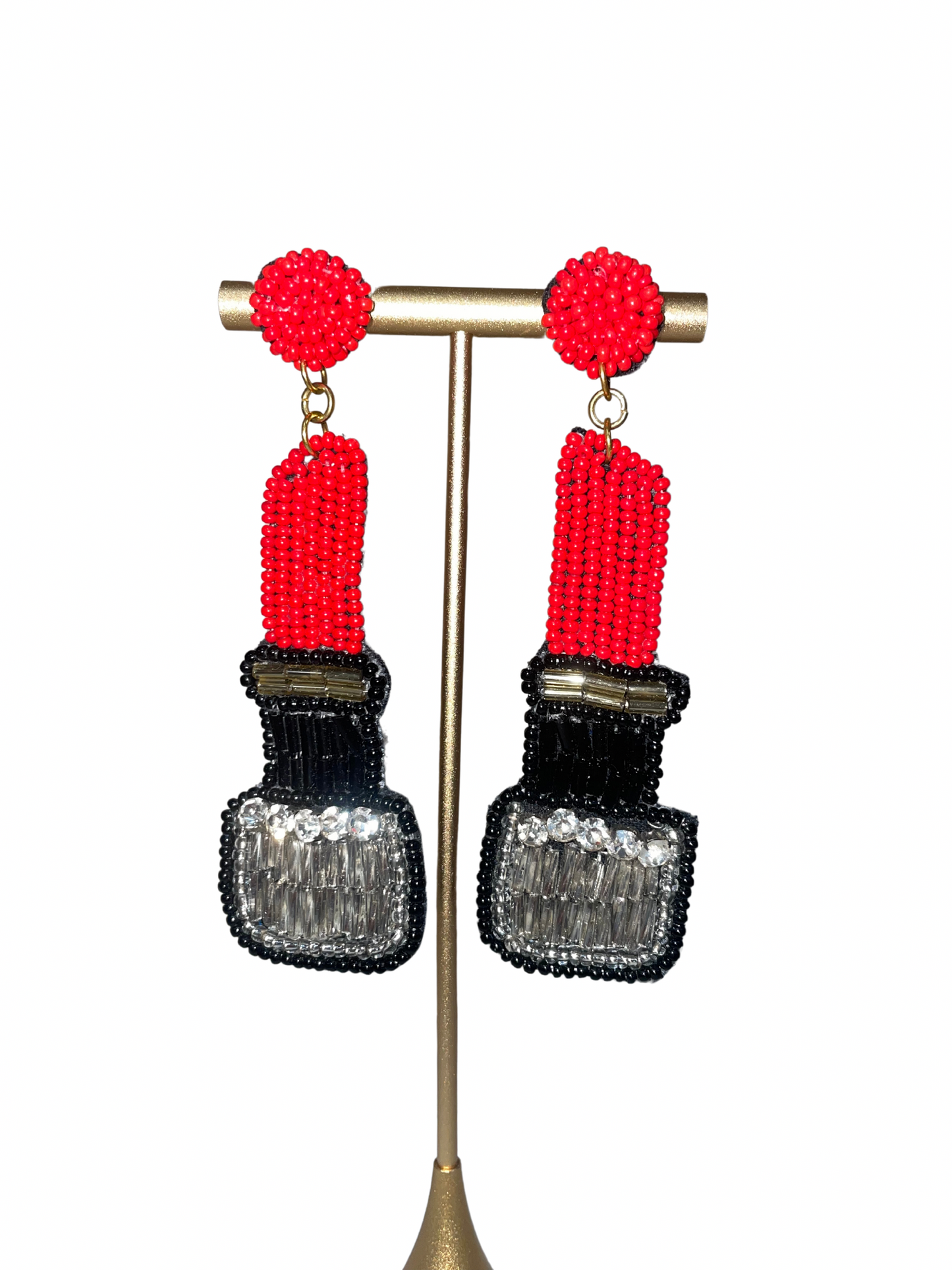 Lipstick Earrings