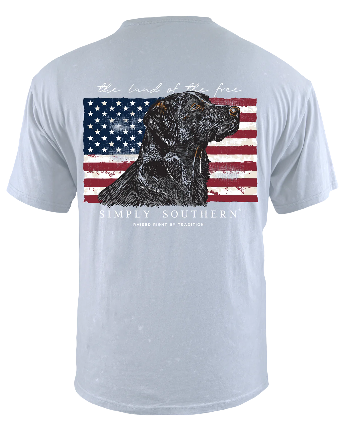Men’s Mist American Flag T-Shirt