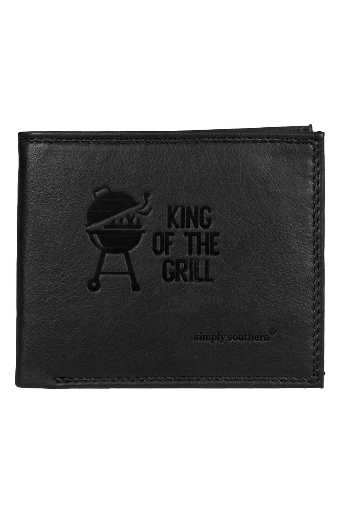 Mens Simply Southern Faux Leather Wallet