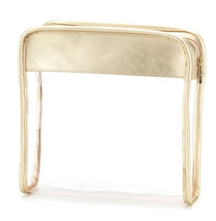 Gold Jet Setter Toiletry Bag