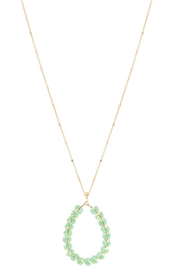 Crystal Teardrop Necklace