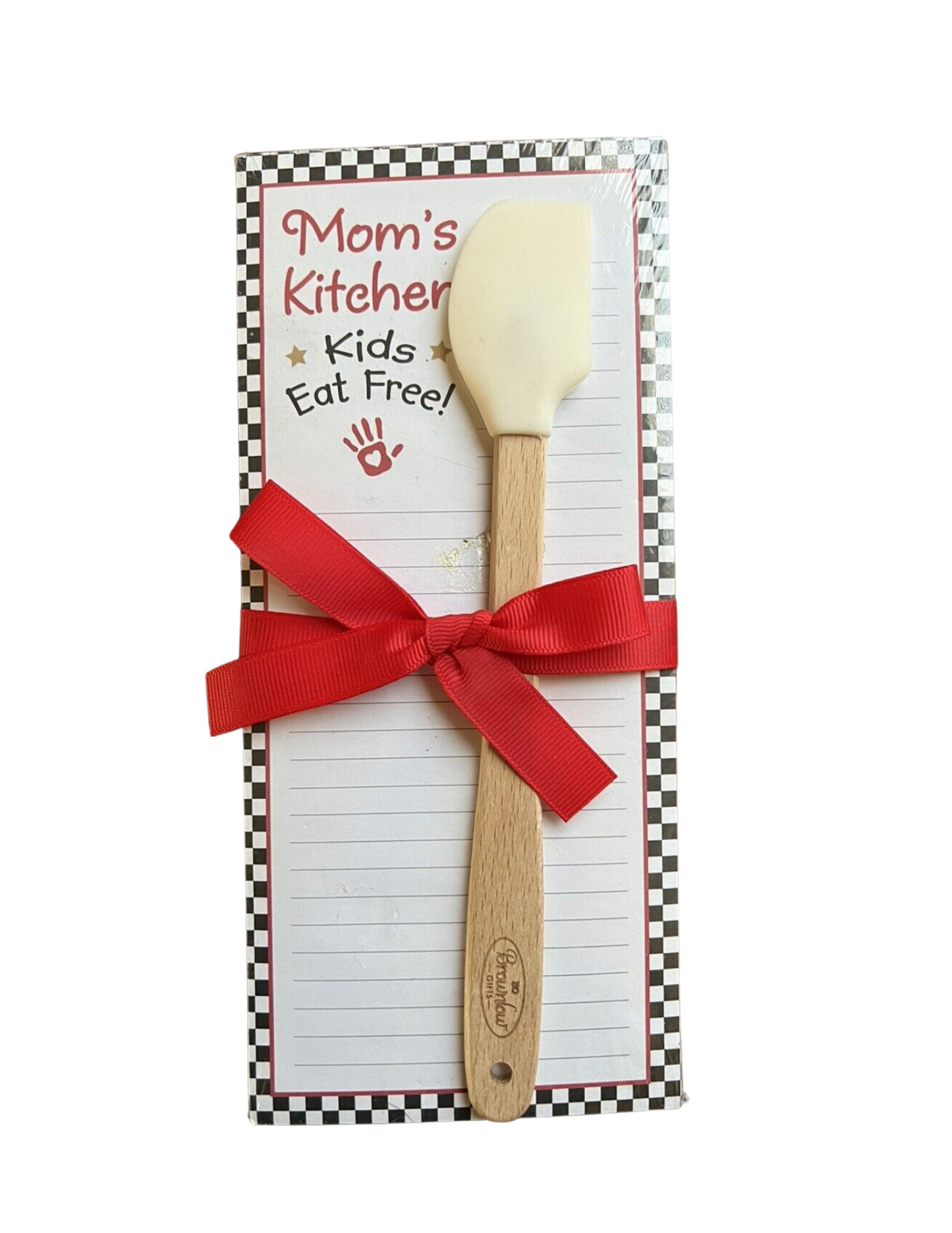 50 Sheet Magnetic Notepad Mini Silicone Spatula
