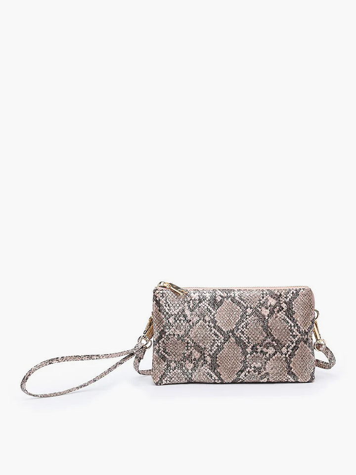 Riley Python Crossbody Bag