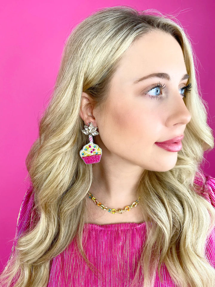Cupcake Earrings