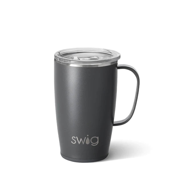 Matte Grey Insulated Mug