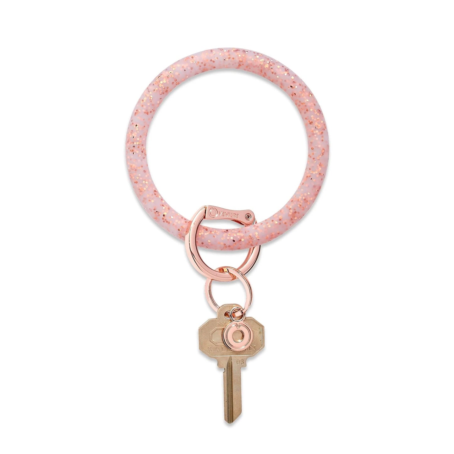 Confetti Silicone Key Ring