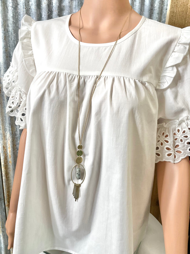 Gentry Stone Necklace