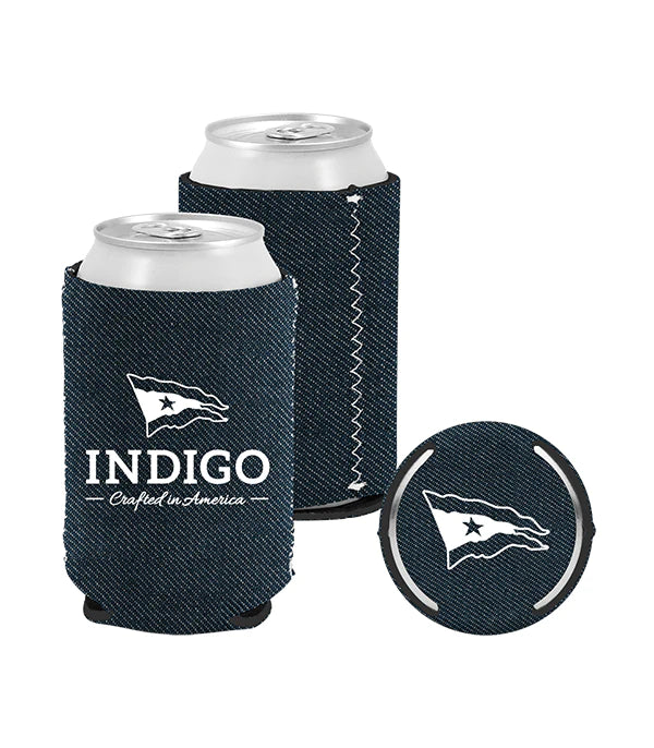 Indigo Can Cooler
