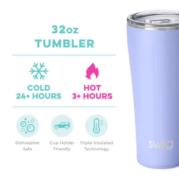 Matte Hydrangea Tumbler