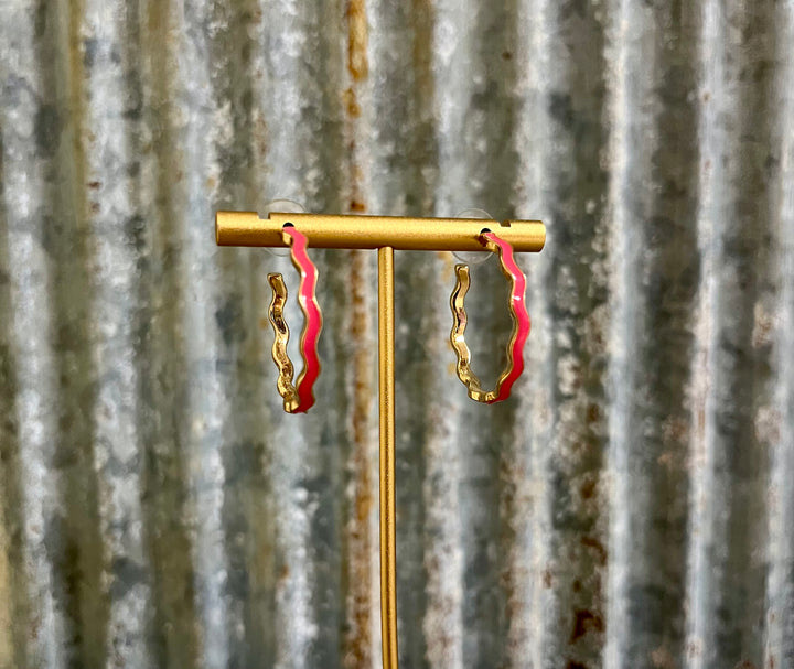 Willow Hoop Earrings