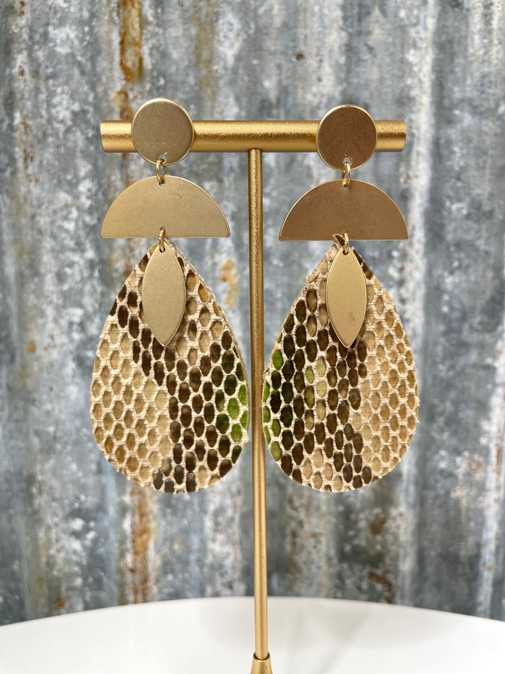 Snakeskin Earrings